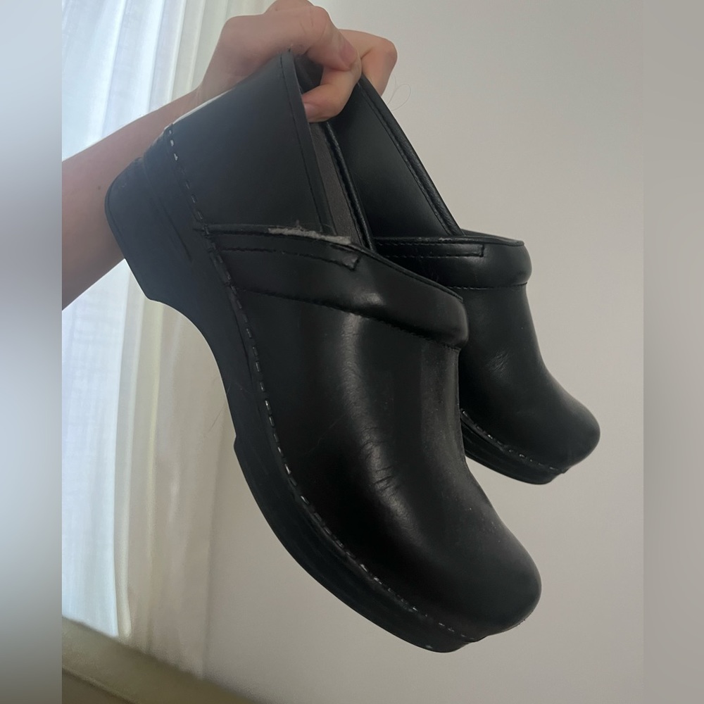 Dansko Black Clogs - image 1